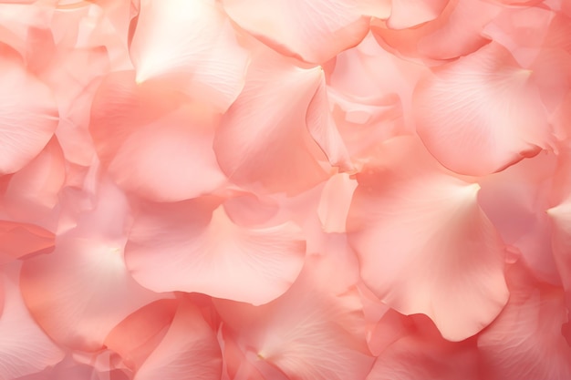 Rose Petals Valentine Day background