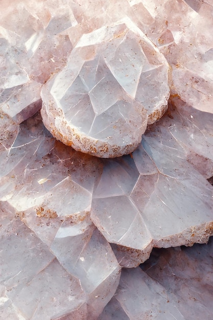 Rose Quartz Geode 2