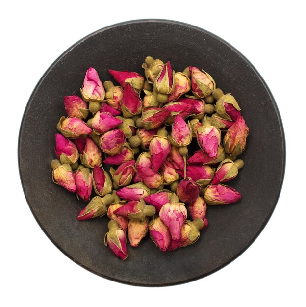 Rose tea buds