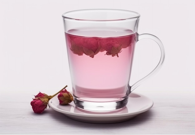 rose tea