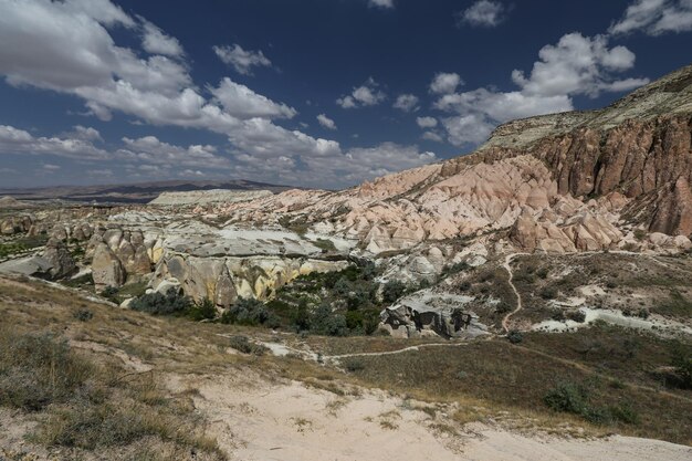 Rose Valley in Cavusin Village Cappadocia Nevsehir Turkey