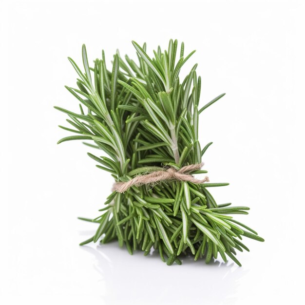 Rosemary Isolated on White