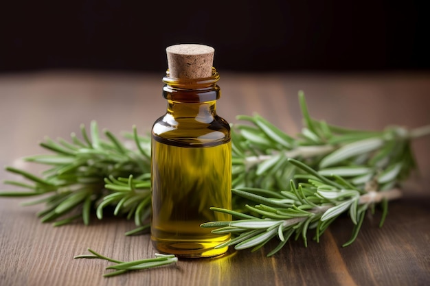 Rosemary oil Leaf skin food Generate Ai