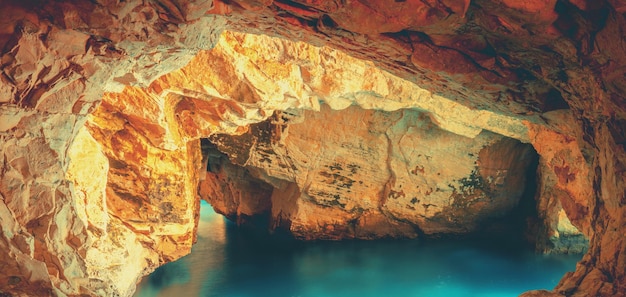 Rosh HaNikra grotten Israël Natuurlandschap