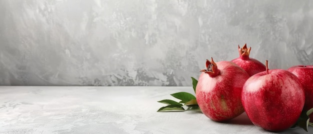 Rosh Hashana Traditie van appel, granaatappel en honing