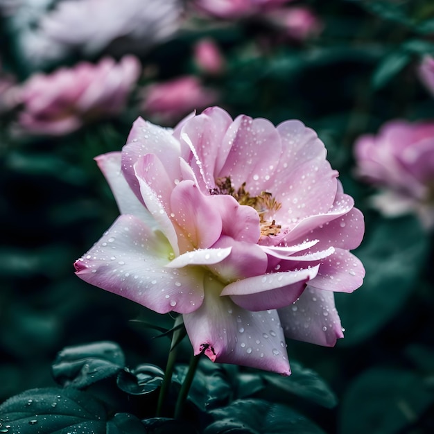 Rosy Dewdrops Natures