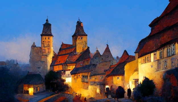 Rothenburg behang