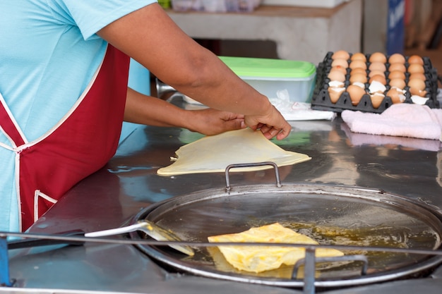 Roti (SOORT INDIAANS VOEDSEL VAN MEEL)