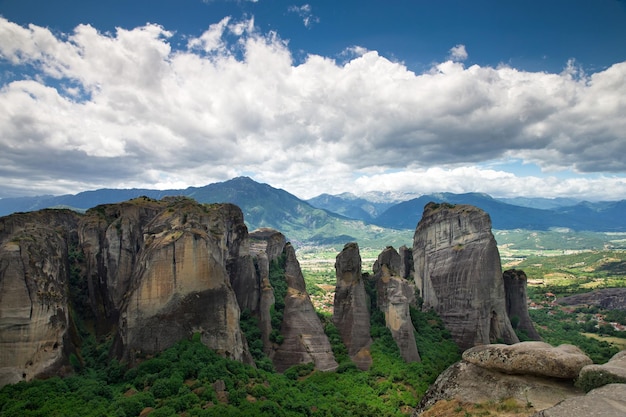 Rots in meteora griekenland