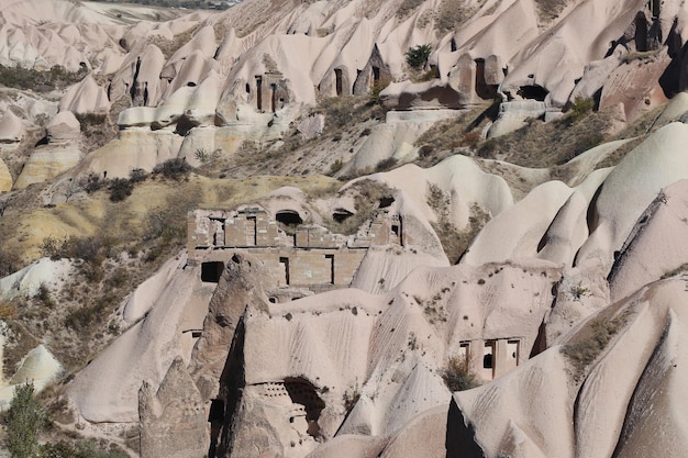 Rotsformatie in Cappadocië Nevsehir Turkije