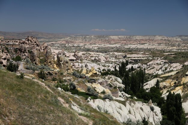 Rotsformatie in Cappadocië
