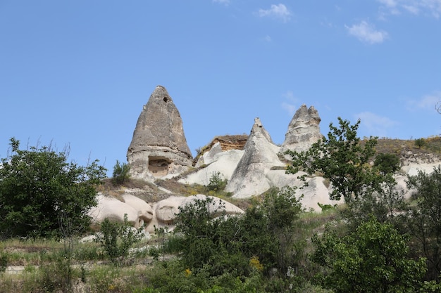 Rotsformatie in Pigeons Valley Cappadocië