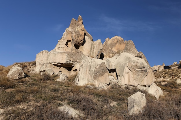 Rotsformaties in Cappadocië Nevsehir, Turkije