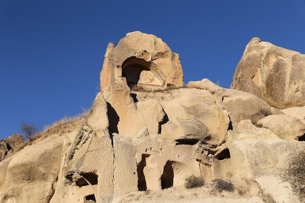 Rotsformaties in Cappadocië Nevsehir, Turkije