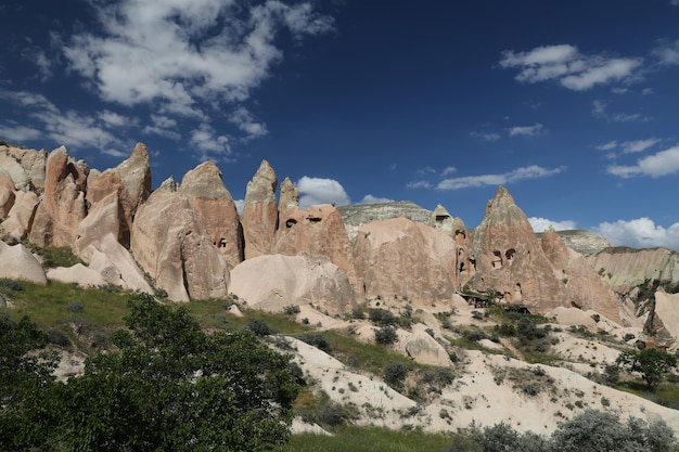 Rotsformaties in Cappadocië