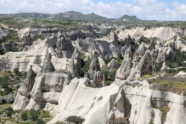 Rotsformaties in Cappadocië