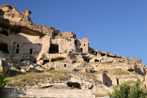 Rotsformaties in Cavusin Village Cappadocië