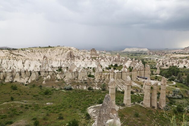 Rotsformaties in Love Valley Cappadocië