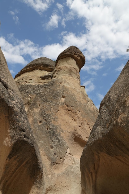 Rotsformaties in Pasabag Monks Valley Cappadocië