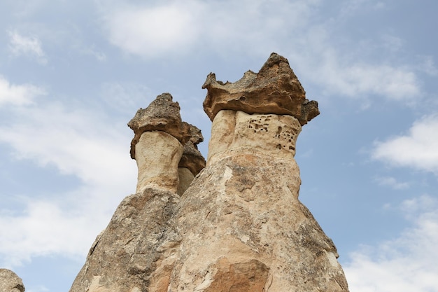 Rotsformaties in Pasabag Monks Valley Cappadocië