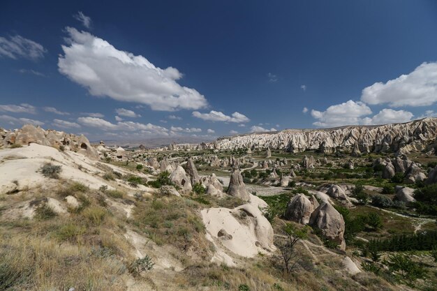 Rotsformaties in Swords Valley Cappadocië Nevsehir Turkije