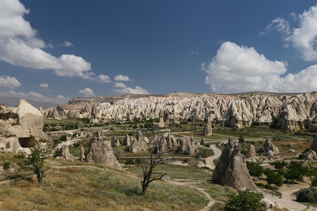 Rotsformaties in Swords Valley Cappadocië Nevsehir Turkije