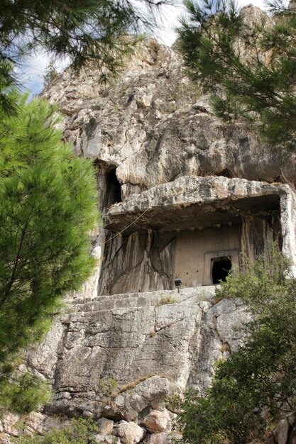 Rotsgraven Amasya TURKIJE