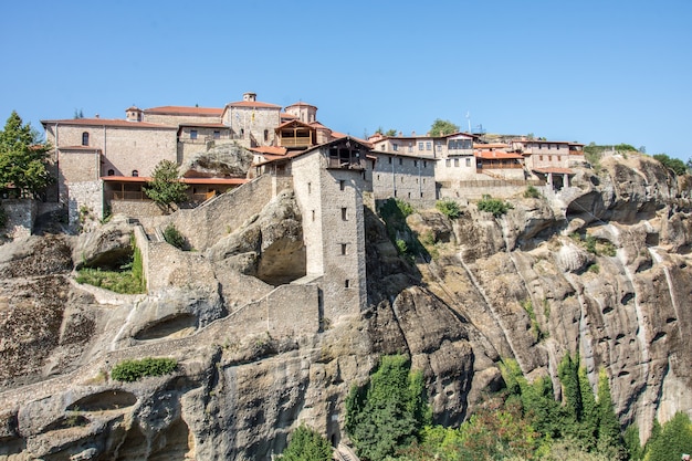 Rotskloosters in Meteora, Griekenland