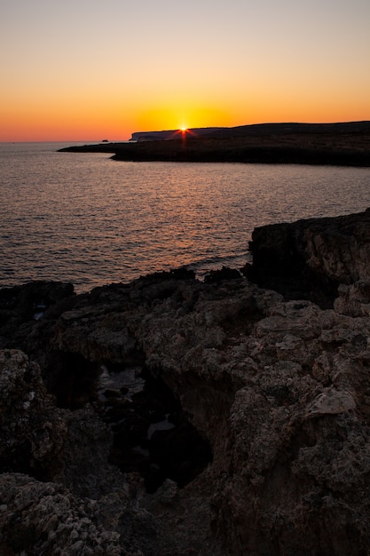 Rotskust van lampedusa