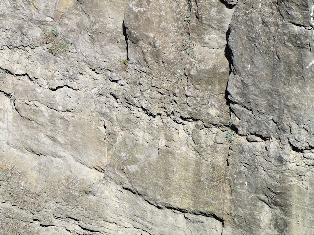 rotsstructuur in de Canyon op een zonnige dag