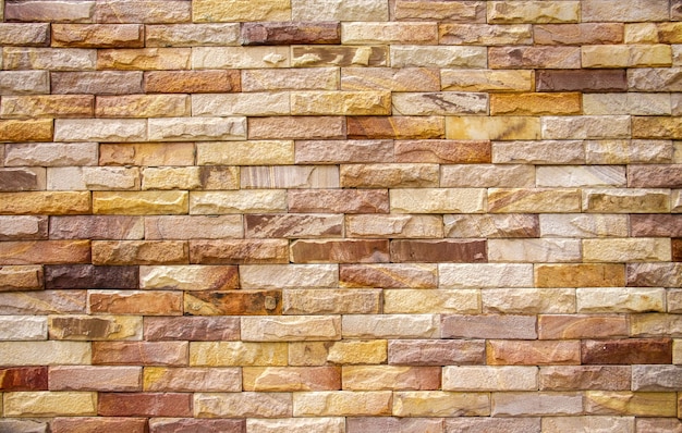 Rough brick wall