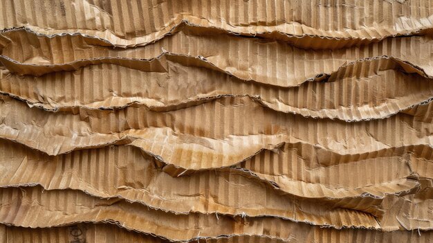 Rough cardboard background Generative AI