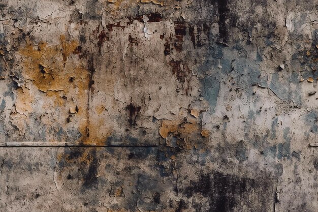 Rough concrete wall seamless texture Grunge cracked vintage old design