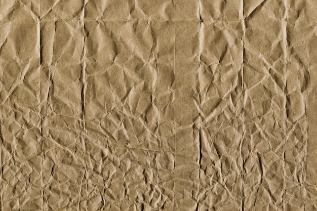 Rough damaged grunge wrinkled paper with crushed and rubbed\
corners