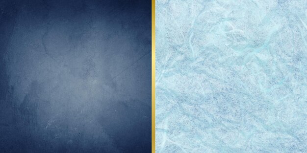 Rough grunge painted abstract blue art background