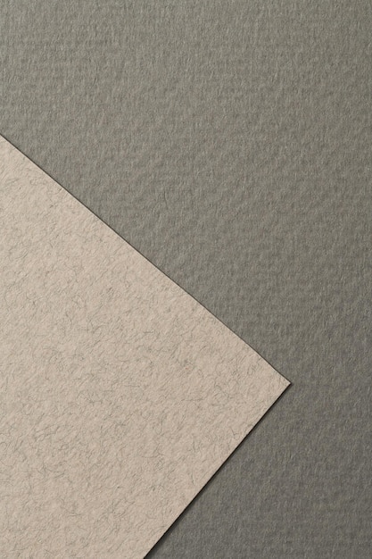 Photo rough kraft paper background paper texture black gray colors mockup with copy space for text