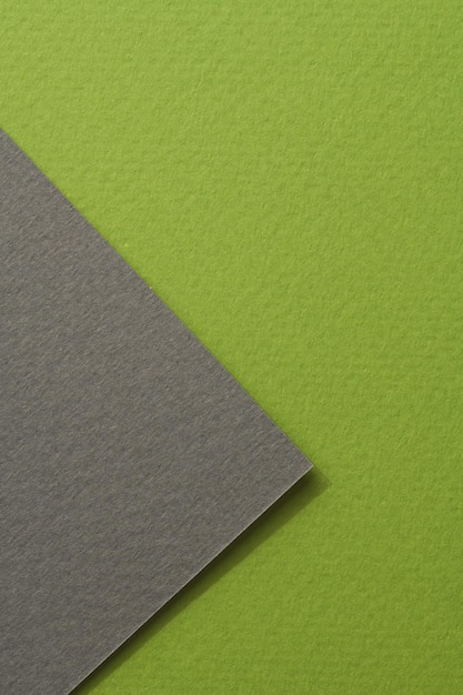 Rough kraft paper background paper texture black green colors Mockup with copy space for text