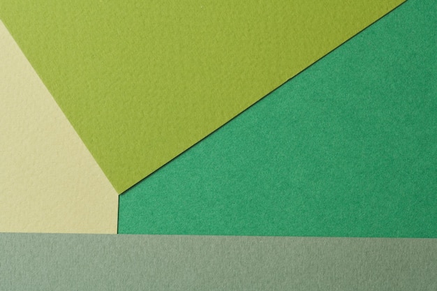 rough kraft paper background paper texture different shades of green mockup with copy space for text