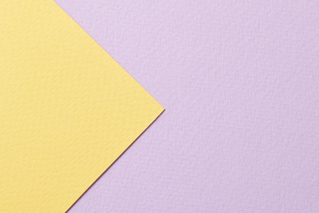 Rough kraft paper background paper texture lilac yellow colors Mockup with copy space for textxA