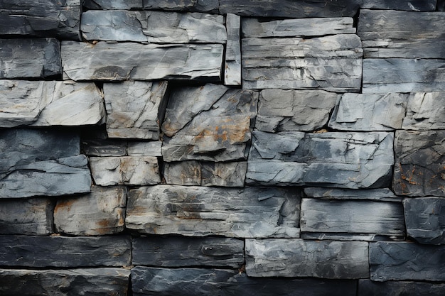 Rough Stone Odyssey Texture in koele grijze kleur Natuurlijke stijl