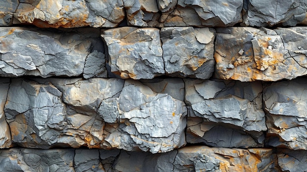 Rough texture of a limestone cliff