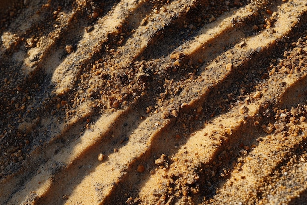 Грубая текстура песка Абстрактные белые песчаные дюны текстура фона Ai генерируется