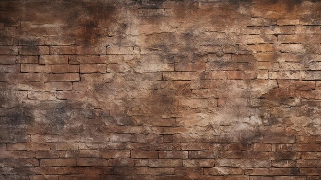 rough textured brick wall ancient and weathered