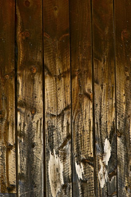 Photo rough wood planks