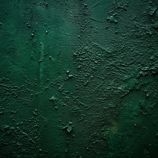 Roughly green painted concrete wall texture