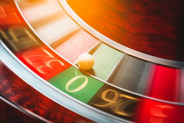 Foto roulette wiel. casino. gokspel.