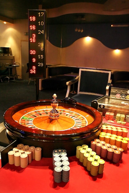 Roulette with a ball