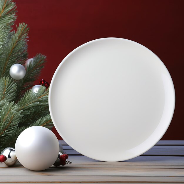 round empty white ceramic ornament blanks as heartwarming gifts for a family reunion