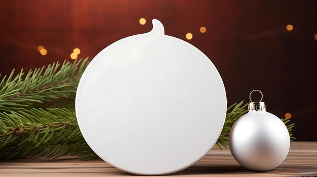 round empty white ceramic ornament blanks as heartwarming gifts for a family reunion