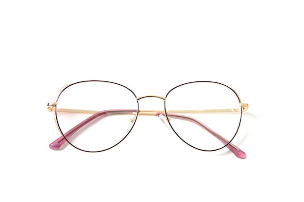 Round fashionable eyeglass frame 